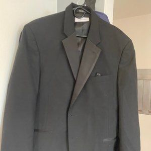 Male Tux- Full Jacket, Trousers, Shirt, Shoes and Bow Tie